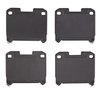 1000-0630-00 Track/Street Low-Metallic Brake Pads Kit, 1993-1998 Lexus/Toyota/Scion, Position: Rear - image 2