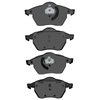 1000-0687-00 Track/Street Low-Metallic Brake Pads Kit, 1996-1999 Audi/Volkswagen, Position: Front - image 2