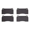 1000-0810-00 Track/Street Low-Metallic Brake Pads Kit, 1990-2006 Multiple Makes/Models, Position: Front,Rear - image 2