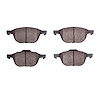 1000-1044-00 Track/Street Low-Metallic Brake Pads Kit, Fits Select Multiple Makes/Models, Position: Front