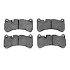 1000-1116-00 Track/Street Low-Metallic Brake Pads Kit, 2005-2019 Multiple Makes/Models, Position: Front