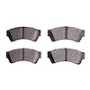 1000-1164-00 Track/Street Low-Metallic Brake Pads Kit, 2006-2013 Ford/Lincoln/Mercury/Mazda, Position: Front - image 1