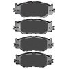 1000-1178-00 Track/Street Low-Metallic Brake Pads Kit, 2006-2015 Lexus/Toyota/Scion, Position: Front - image 2