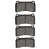 1000-1383-00 Track/Street Low-Metallic Brake Pads Kit, 2009-2021 Infiniti/Nissan, Position: Rear - image 1