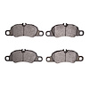 1000-1389-00 Track/Street Low-Metallic Brake Pads Kit, Fits Select Porsche, Position: Front - image 1