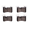 1000-1450-00 Track/Street Low-Metallic Brake Pads Kit, 2010-2018 Mercedes-Benz, Position: Rear
