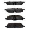 1000-1469-00 Track/Street Low-Metallic Brake Pads Kit, 2011-2019 BMW, Position: Rear - image 3