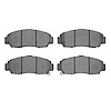 1000-1506-00 Track/Street Low-Metallic Brake Pads Kit, 1999-2014 Acura/Honda, Position: Front - image 1