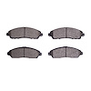 1000-1723-00 Track/Street Low-Metallic Brake Pads Kit, Fits Select Acura/Honda, Position: Front - image 1