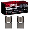 1115-0031-00 Active Performance Low-Metallic Brake Pads, 1961-2004 Multiple Makes/Models, Position: Rear,Front