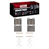 1115-0031-05 Active Performance Brake Pads & Hardware Kit, 1967-1991 Mercedes-Benz, Position: Rear