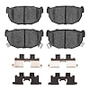 1115-0272-01 Active Performance Brake Pads & Hardware Kit, 1981-1998 Infiniti/Nissan, Position: Rear - image 1