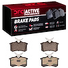 1115-0340-00 Active Performance Low-Metallic Brake Pads, 1985-2020 Multiple Makes/Models, Position: Rear