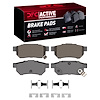 1115-0374-01 Active Performance Brake Pads & Hardware Kit, 1988-2001 Acura/Honda, Position: Rear - image 1