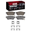 1115-0374-02 Active Performance Brake Pads & Hardware Kit, 1985-1989 Acura/Honda, Position: Rear - image 1