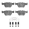 1115-0394-01 Active Performance Brake Pads & Hardware Kit, 1987-2005 BMW, Position: Front