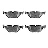 1115-0396-00 Active Performance Low-Metallic Brake Pads, 1987-2002 BMW, Position: Rear - image 1