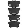 1115-0537-00 Active Performance Low-Metallic Brake Pads, Fits Select Multiple Makes/Models, Position: Rear - image 2