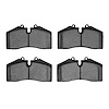 1115-0609-09 Active Performance Low-Metallic Brake Pads, 1986-1998 Porsche, Position: Rear,Front