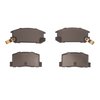 1115-0657-00 Active Performance Low-Metallic Brake Pads, 1991-2005 Lexus/Toyota/Scion, Position: Rear - image 2