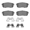 1115-0900-01 Active Performance Brake Pads & Hardware Kit, 2000-2006 Infiniti/Nissan, Position: Rear - image 1