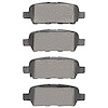 1115-0905-00 Active Performance Low-Metallic Brake Pads, Fits Select Multiple Makes/Models, Position: Rear