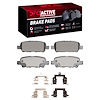 1115-0905-02 Active Performance Brake Pads & Hardware Kit, 2008-2013 Infiniti/Nissan, Position: Rear - image 1