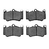 1115-0916-00 Active Performance Low-Metallic Brake Pads, 1999-2012 Porsche, Position: Front - image 1