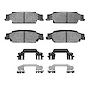 1115-0922-01 Active Performance Brake Pads & Hardware Kit, 2003-2011 GM, Position: Rear - image 1
