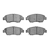 1115-0948-00 Active Performance Low-Metallic Brake Pads, 1993-2015 Acura/Honda, Position: Front - image 1