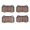 1115-0960-00 Active Performance Low-Metallic Brake Pads, 2003-2008 Infiniti/Nissan, Position: Front - image 1