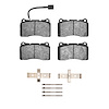 1115-1016-01 Active Performance Brake Pads & Hardware Kit, 2014-2020 Maserati, Position: Front - image 1