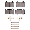 1115-1053-02 Active Performance Brake Pads & Hardware Kit, 2010-2016 Kia/Hyundai/Genesis, Position: Rear - image 1