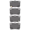 1115-1113-00 Active Performance Low-Metallic Brake Pads, 2006-2013 Lexus/Toyota/Scion, Position: Rear - image 2