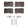 1115-1165-01 Active Performance Brake Pads & Hardware Kit, 2006-2019 Multiple Makes/Models, Position: Rear,Front - image 1