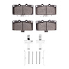1115-1182-01 Active Performance Brake Pads & Hardware Kit, 2006-2007 Subaru, Position: Front - image 1