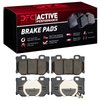1115-1347-00 Active Performance Low-Metallic Brake Pads, Fits Select Infiniti/Nissan, Position: Rear - image 4