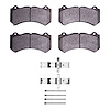 1115-1405-02 Active Performance Brake Pads & Hardware Kit, Fits Select Mopar, Position: Front