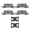 1115-1453-01 Active Performance Brake Pads & Hardware Kit, 2011-2018 Multiple Makes/Models, Position: Rear - image 1