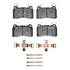1115-1474-12 Active Performance Brake Pads & Hardware Kit, Fits Select GM, Position: Front - image 1