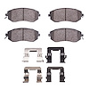 1115-1539-01 Active Performance Brake Pads & Hardware Kit, Fits Select Multiple Makes/Models, Position: Front