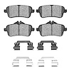 1115-1630-23 Active Performance Brake Pads & Hardware Kit, 2012-2019 Mercedes-Benz, Position: Rear - image 1