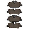 1115-1800-00 Active Performance Low-Metallic Brake Pads, Fits Select Mini, Position: Rear - image 1
