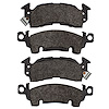 1214-0052-00 Heavy-Duty Semi-Metallic Brake Pads, 1967-2002 GM, Position: Front