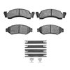 1214-0375-01 Heavy-Duty Brake Pads & Hardware Kit, 1986-1993 Ford/Lincoln/Mercury/Mazda, Position: Front - image 2
