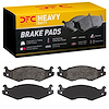1214-0651-00 Heavy-Duty Semi-Metallic Brake Pads, 1992-2006 Mopar, Position: Front,Rear - image 1