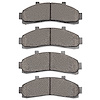 1214-0652-00 Heavy-Duty Semi-Metallic Brake Pads, 1995-2002 Ford/Lincoln/Mercury/Mazda, Position: Front - image 1