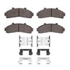 1214-0652-01 Heavy-Duty Brake Pads & Hardware Kit, 1995-2002 Ford/Lincoln/Mercury/Mazda, Position: Front - image 2