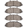 1214-0679-00 Heavy-Duty Semi-Metallic Brake Pads, 1997-2004 Ford/Lincoln/Mercury/Mazda, Position: Front - image 1