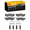 1214-0702-02 Heavy-Duty Brake Pads & Hardware Kit, 1997-2004 Multiple Makes/Models, Position: Front - image 1